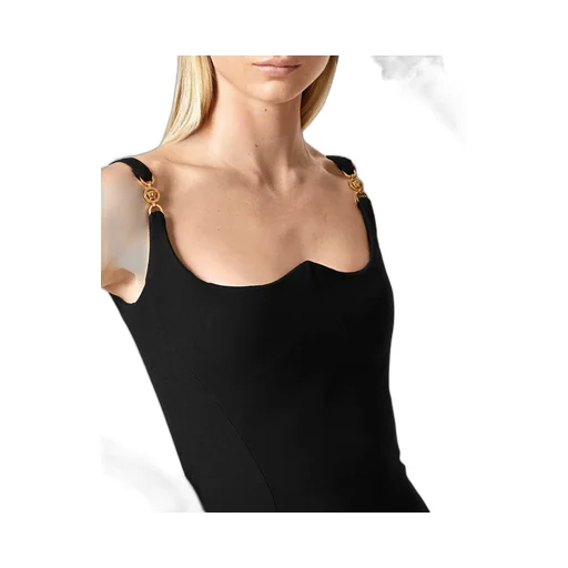 Versace Medusa 95 Sleeveless Midi Dress
