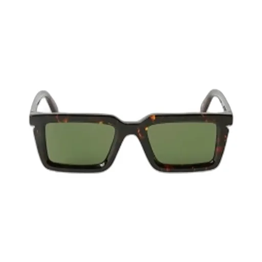Off-White Rectangular Frame Sunglasses