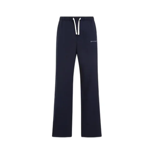 Palm Angels Logo Embroidered Drawstring Pants