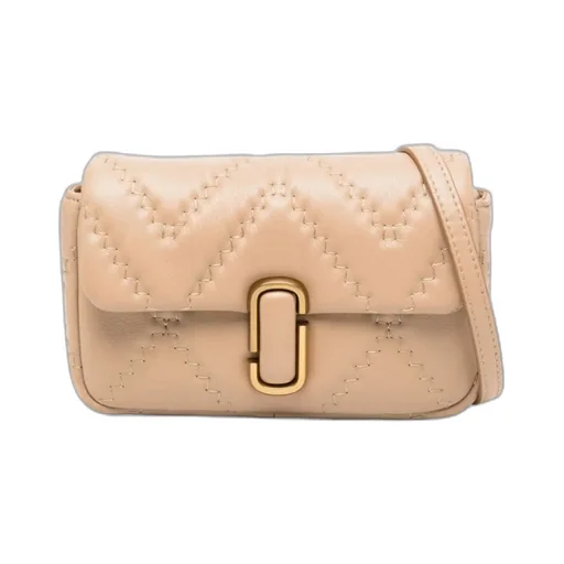 Marc Jacobs Logo Plaque Quilted Shoulder Bag