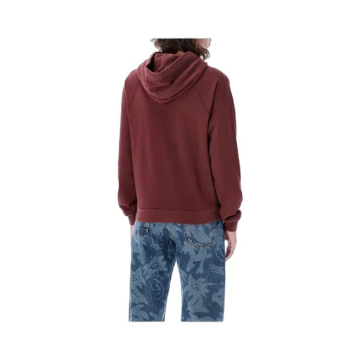 Palm Angels Pa Monogram Embroidered Drawstring Hoodie