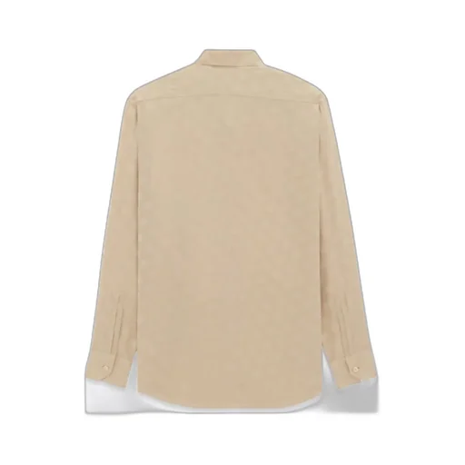 Saint Laurent Dotted Long-Sleeved Shirt