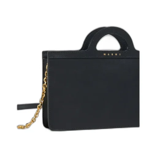 Marni Logo Printed Chain-Linked Long Wallet