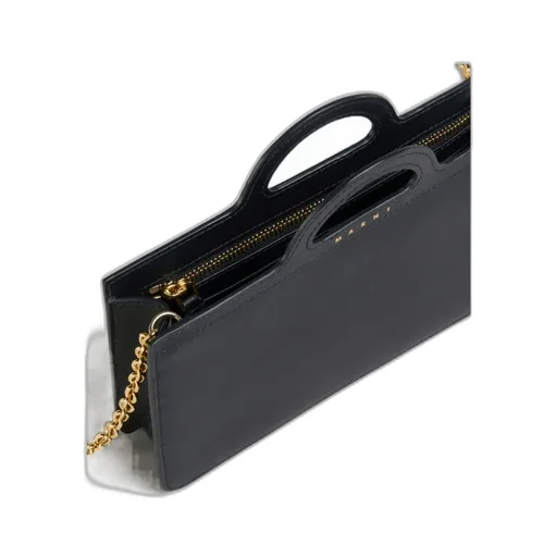 Marni Logo Printed Chain-Linked Long Wallet