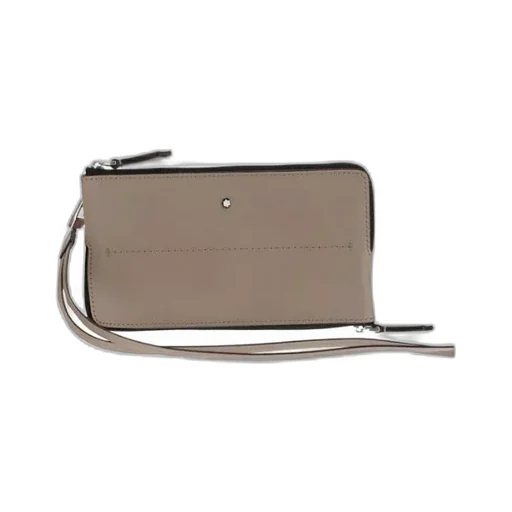Montblanc Logo Plaque Zip-Up Wallet