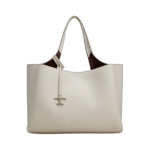 Tod's Logo Plaque Tote Bag