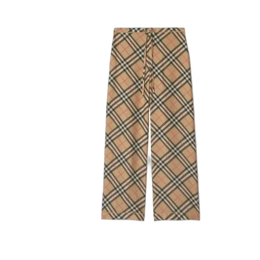 Burberry Nova Checked Drawstring Pyjama Trousers