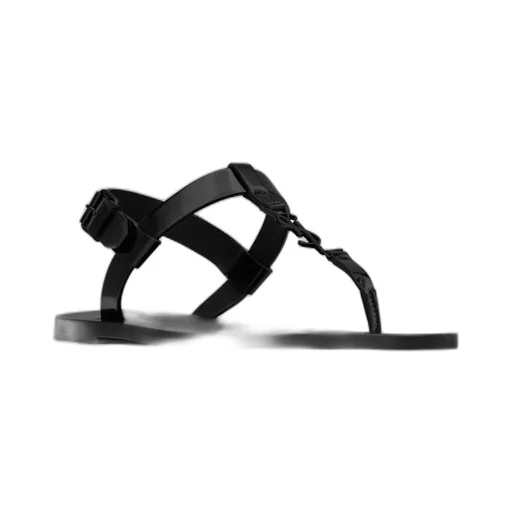 Saint Laurent Cassandre Open Toe Sandals