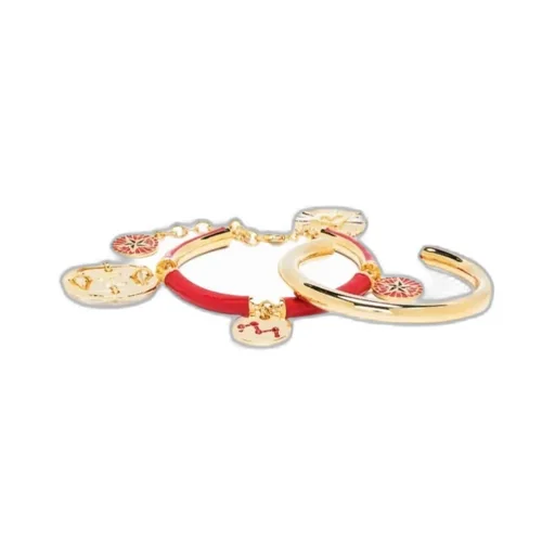 Charm Bangle Bracelet Set