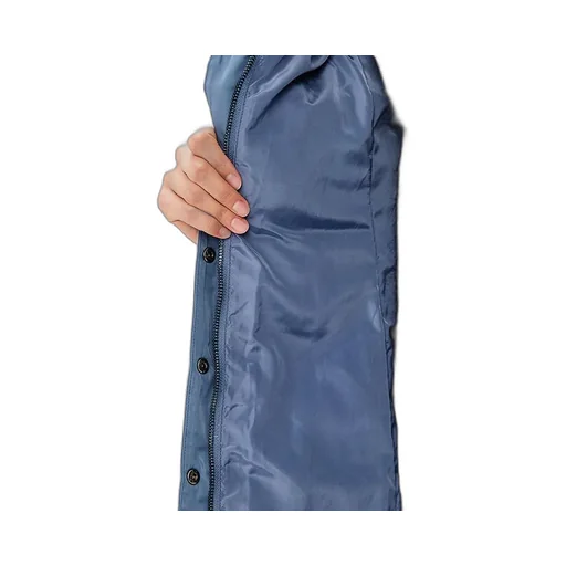 A Cotton-Padded Suit With A Hooded Jacket