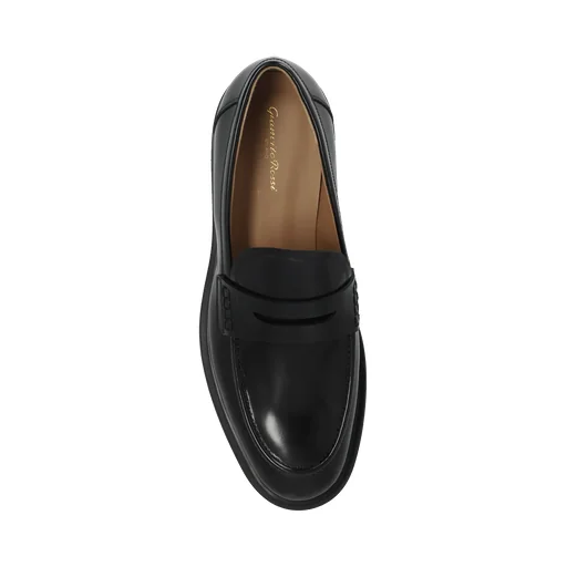 Gianvito Rossi Harris Round-Toe Slip-On Loafers