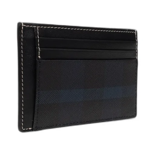 Check-Print Money-Clip Wallet