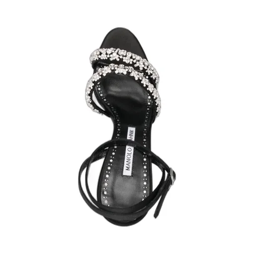 Manolo Blahnik Vedada Embellished Sandals