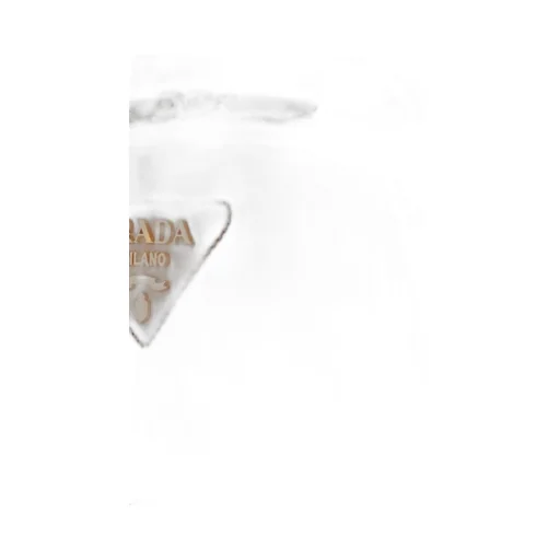 Triangle-Logo Leather Tote Bag