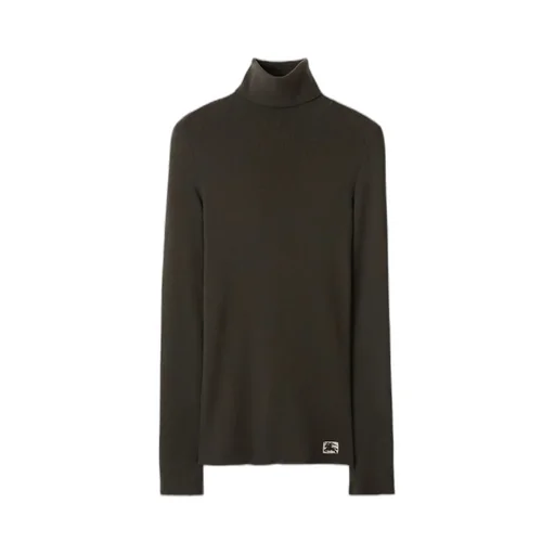 Burberry Equestrian Knight Roll-Neck Knitted Jumper