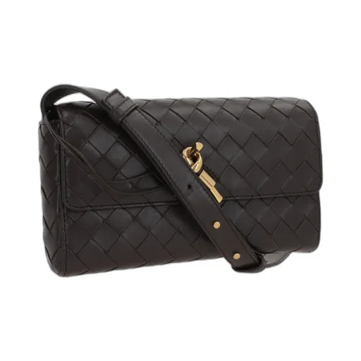 Bottega Veneta Andiamo Intrecciato Shoulder Bag