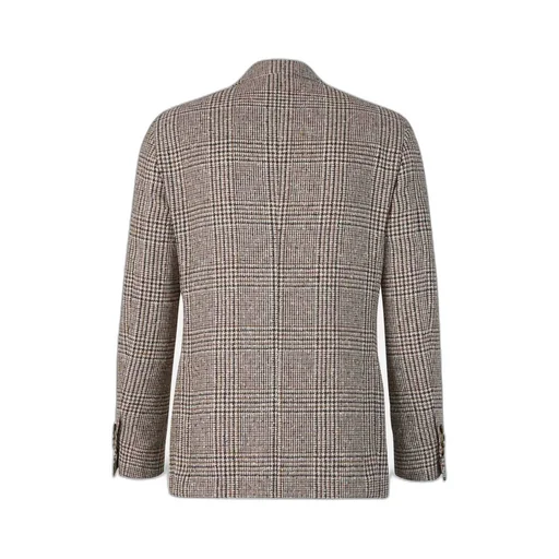 Lardini Plaid Motif Blazer
