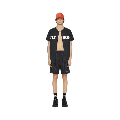 Givenchy College Baseball Shirt In Mesh