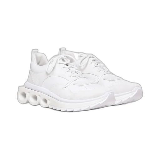 Gancini-Plaque Low-Top Sneakers