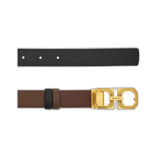 Double-Sided Gancini Belt