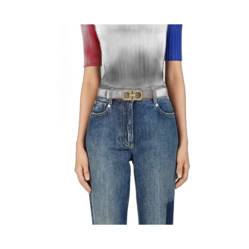 Double-Sided Gancini Belt