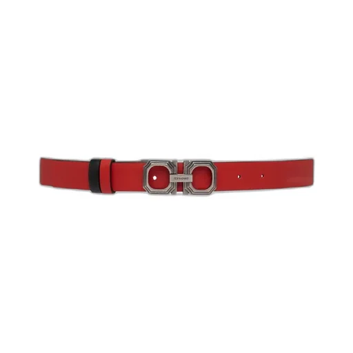 Gancini Belt Buckle Double-Sided Belt