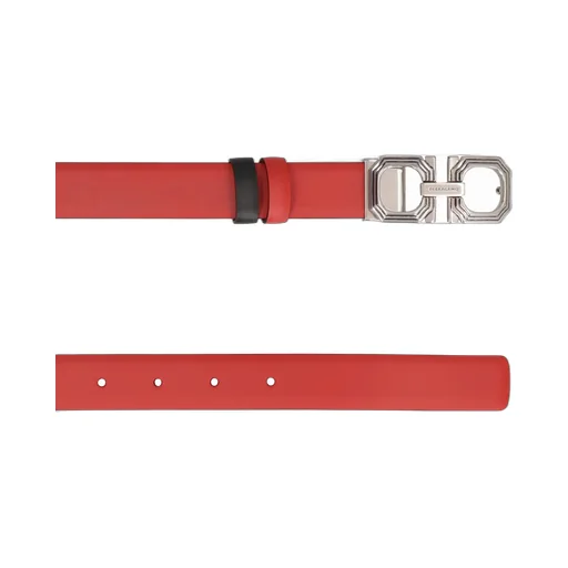 Gancini Belt Buckle Double-Sided Belt