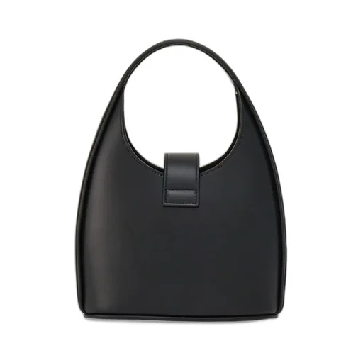 Salvatore Ferragamo Gancini-Buckle Logo-Engraved Mini Hobo Bag