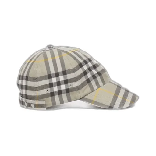 Burberry Check Pattern Baseball Cap