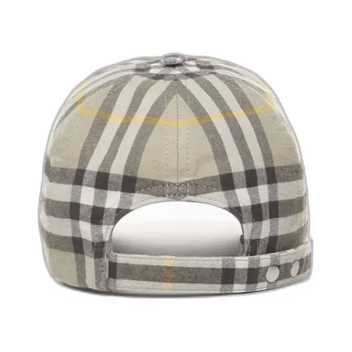 Burberry Check Pattern Baseball Cap
