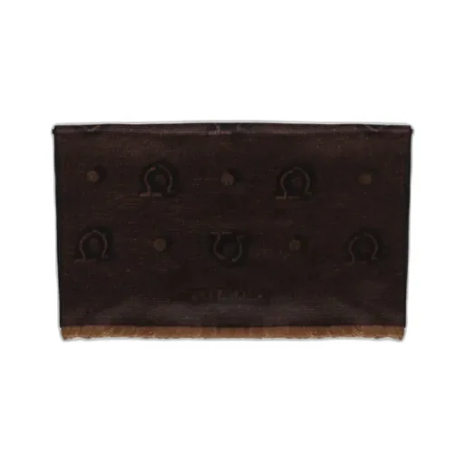 Salvatore Ferragamo Pattern-Jacquard Frayed Hem Scarf