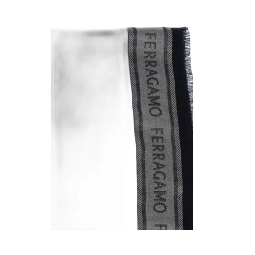 Salvatore Ferragamo Color Blocked Scarf
