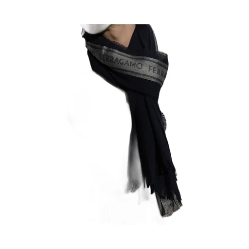 Salvatore Ferragamo Color Blocked Scarf
