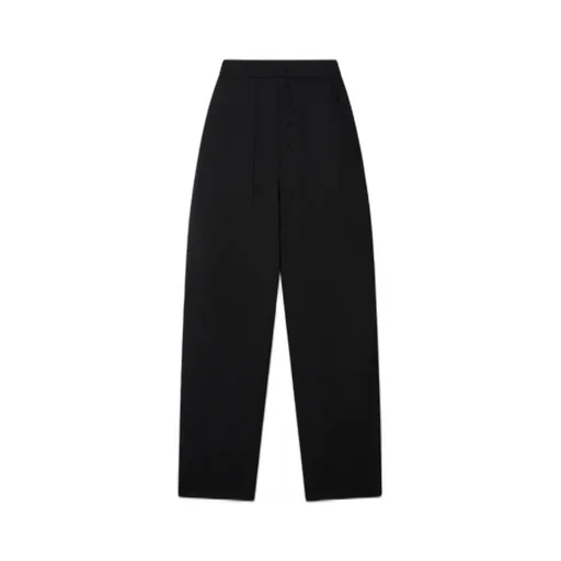 Wide Leg Wool Slacks