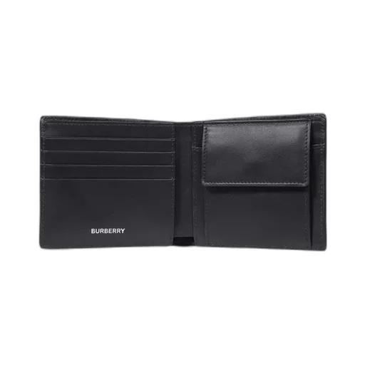 Burberry All-Over Check Printed Bi-Fold Wallet