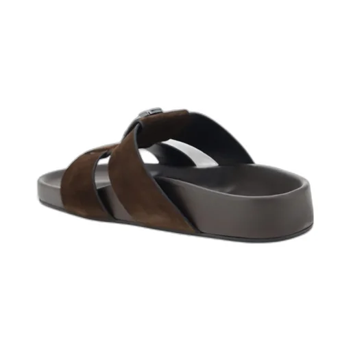 Christian Louboutin Open Toe Slip-On Sandals