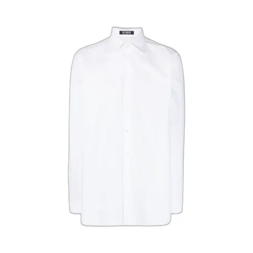 Mesh-Detail Cotton Shirt