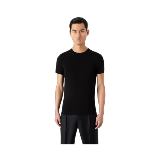 Giorgio Armani Icon Crewneck Jersey T-Shirt