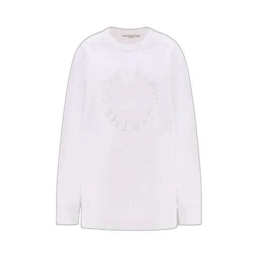 Stella Mccartney Logo Embellished Crewneck Sweatshirt