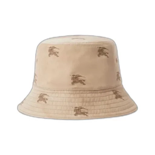 Burberry Monogram Pattern Bucket Hat