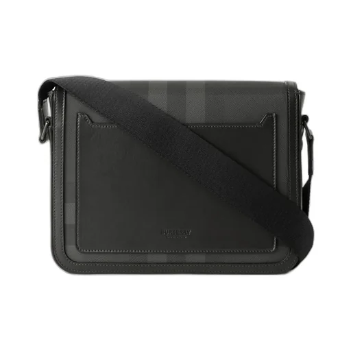 Burberry Small Alfred Checked Messenger Bag