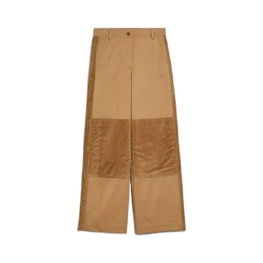 Foggia Stitching Casual Pants