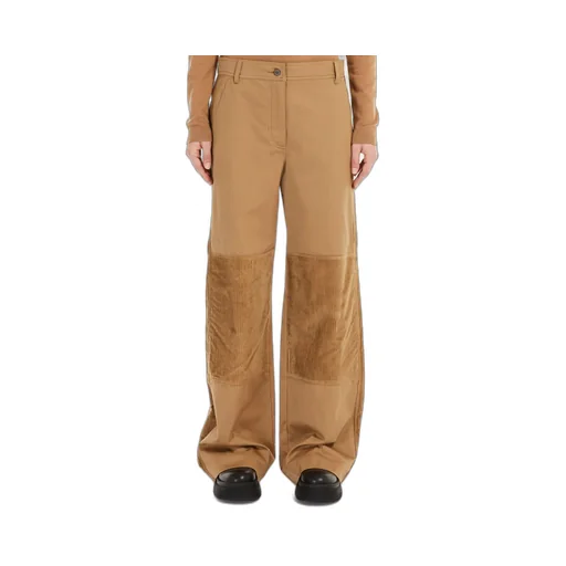 Foggia Stitching Casual Pants