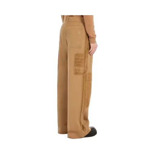 Foggia Stitching Casual Pants