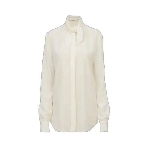 Chloé Long-Sleeved Scarf Blouse