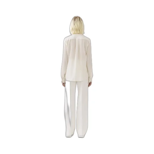 Chloé Long-Sleeved Scarf Blouse