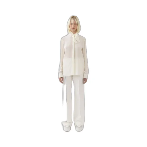 Chloé Long-Sleeved Scarf Blouse