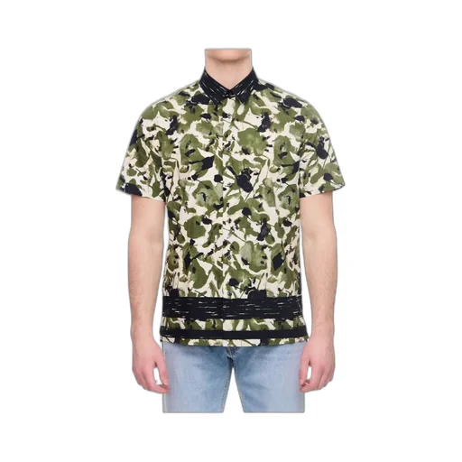 Graphic-Print Short-Sleeved Short