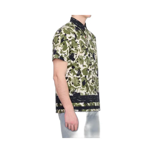 Graphic-Print Short-Sleeved Short