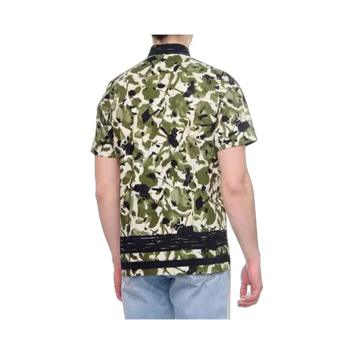 Graphic-Print Short-Sleeved Short